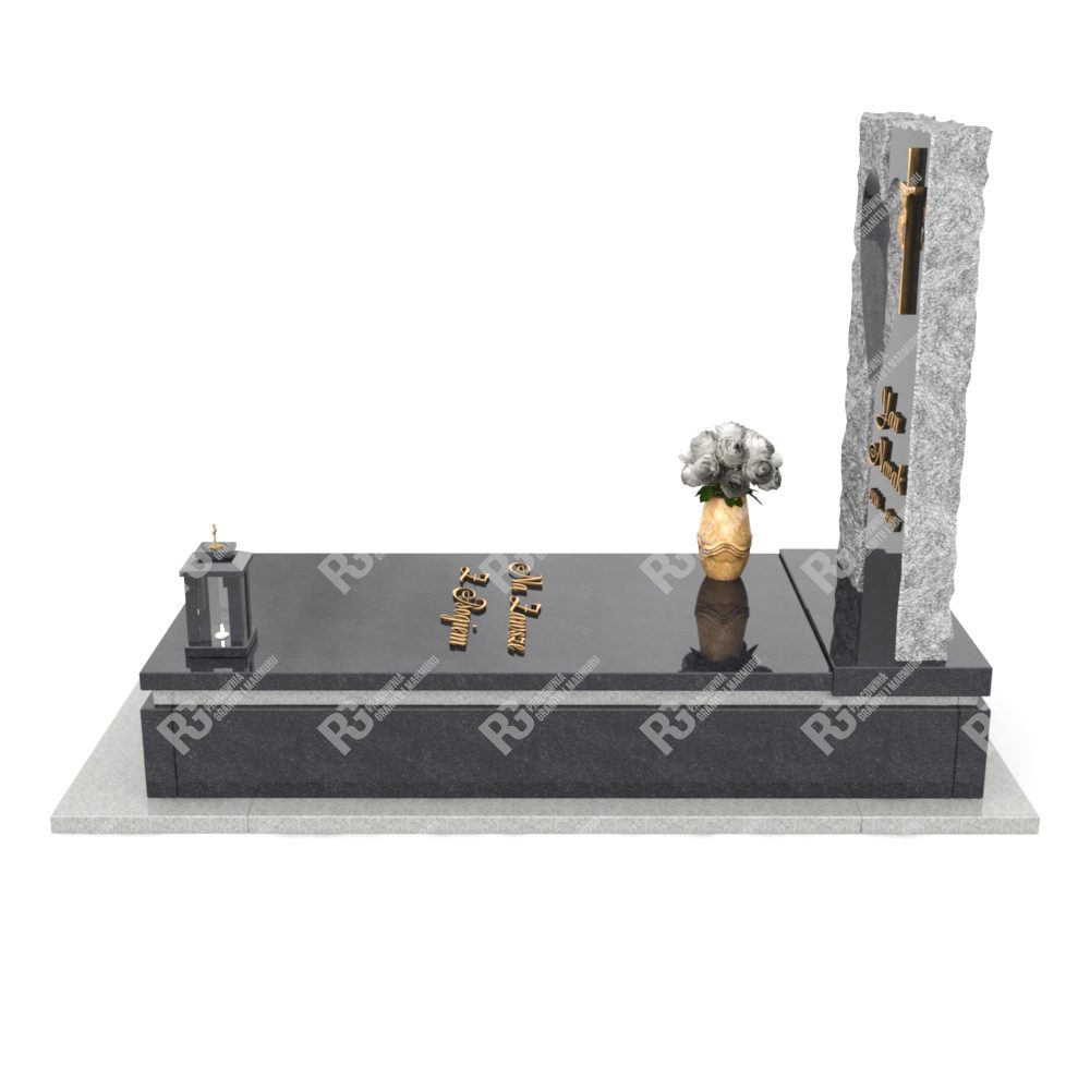 Einzelgrabstein mit Skulptur in Herzform K 3+360 – photo №12