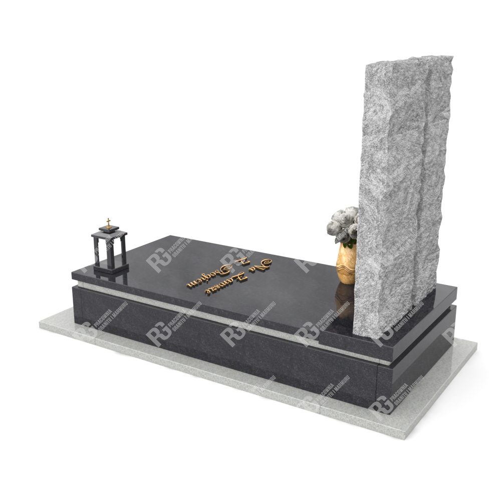 Einzelgrabstein mit Skulptur in Herzform K 3+360 – photo №1
