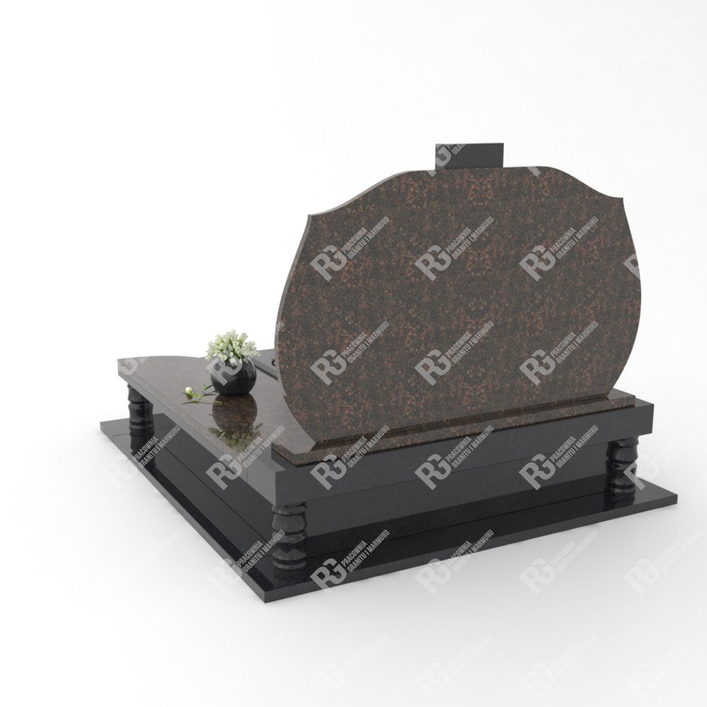 Doppelgrabmal mit Skulptur von Jesus Christus CK 25+360 – photo №11