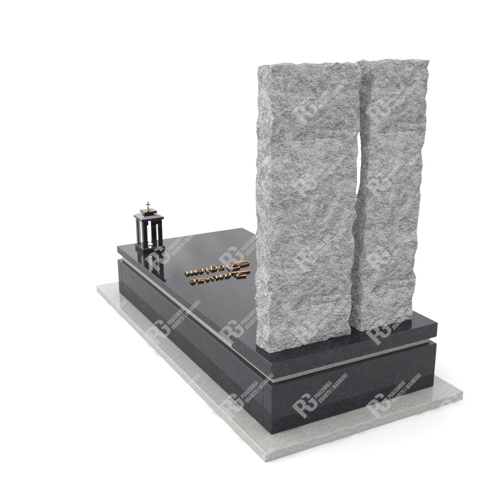 Einzelgrabstein mit Skulptur in Herzform K 3+360 – photo №2