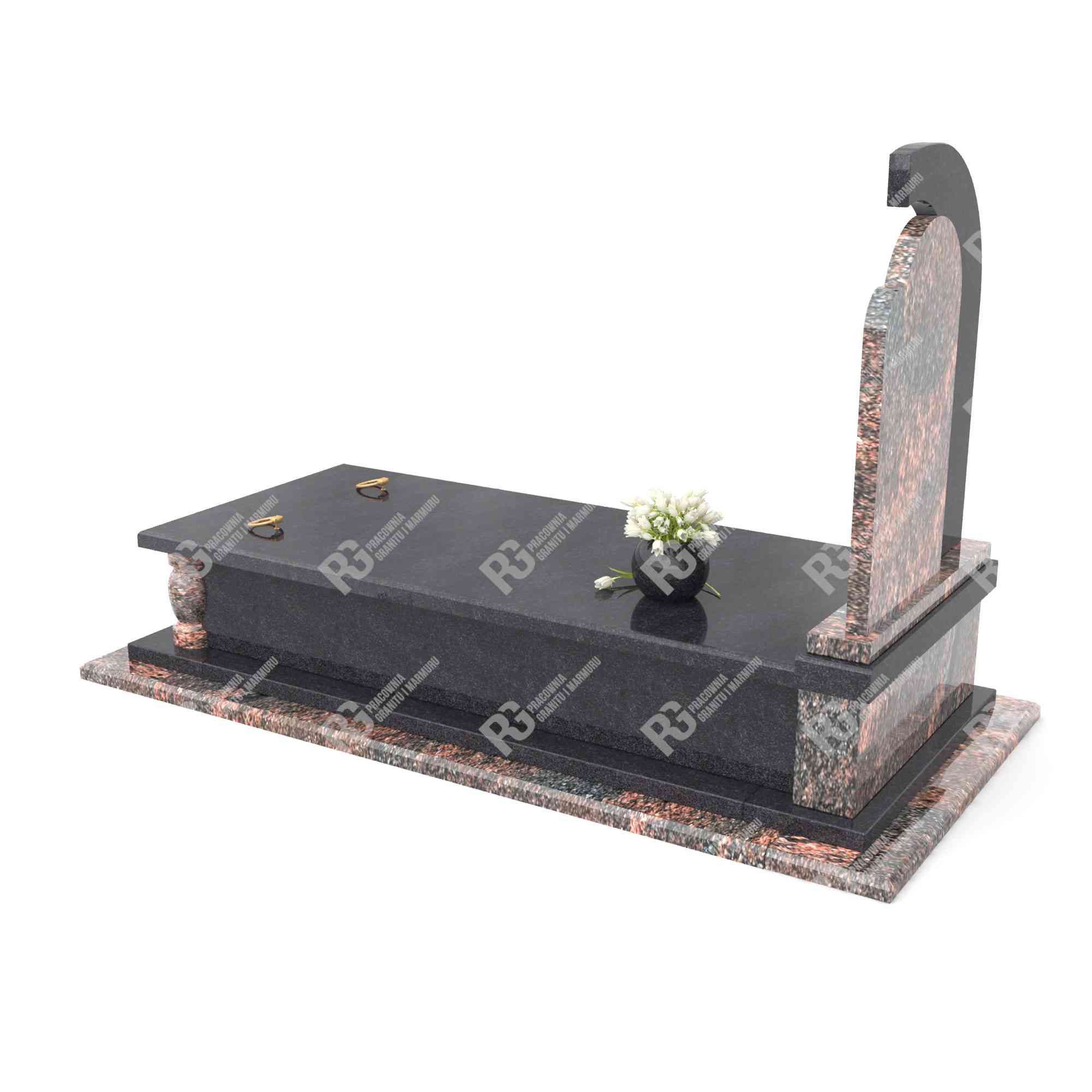 Einzelgrabmal mit Buntglas Jesus K 26+360 – photo №8