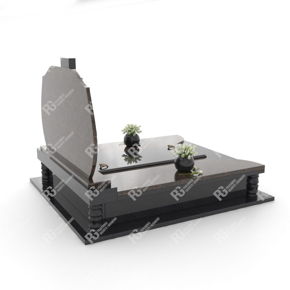 Doppelgrabmal mit Skulptur von Jesus Christus CK 25+360 – photo №8