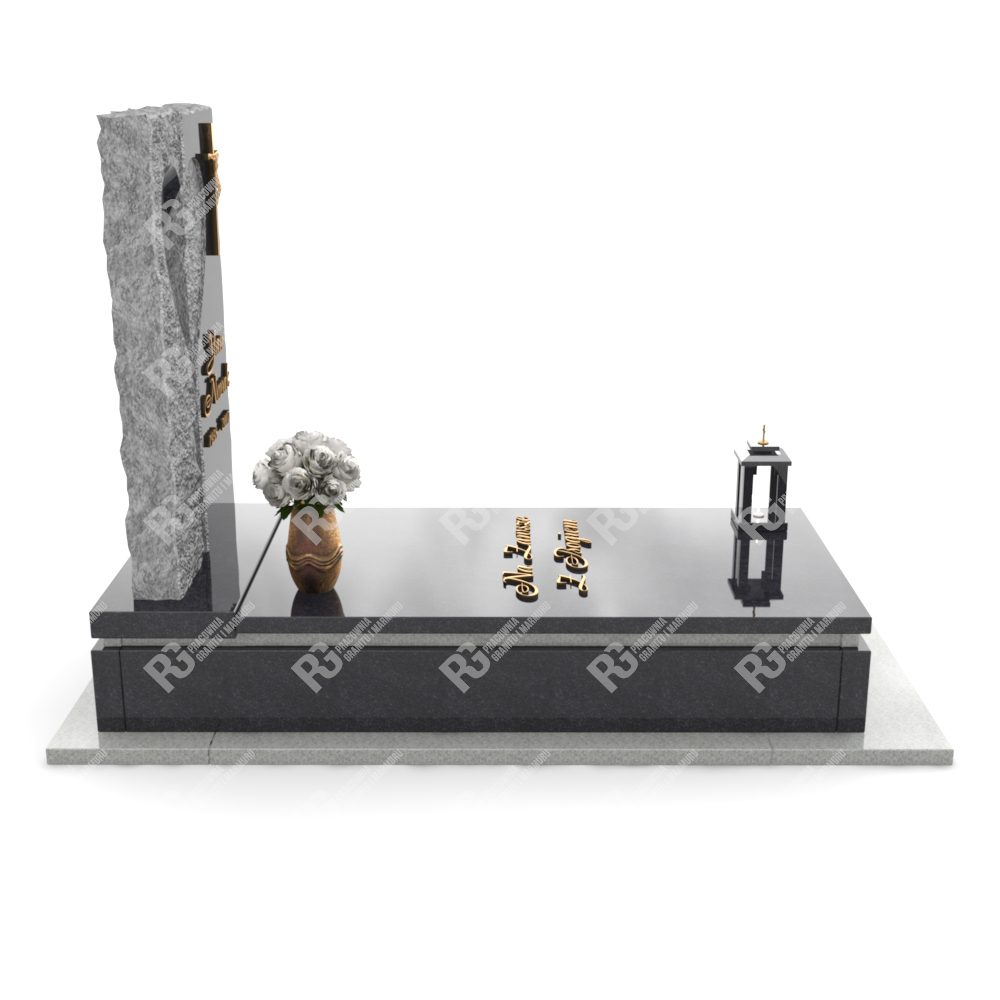 Einzelgrabstein mit Skulptur in Herzform K 3+360 – photo №6