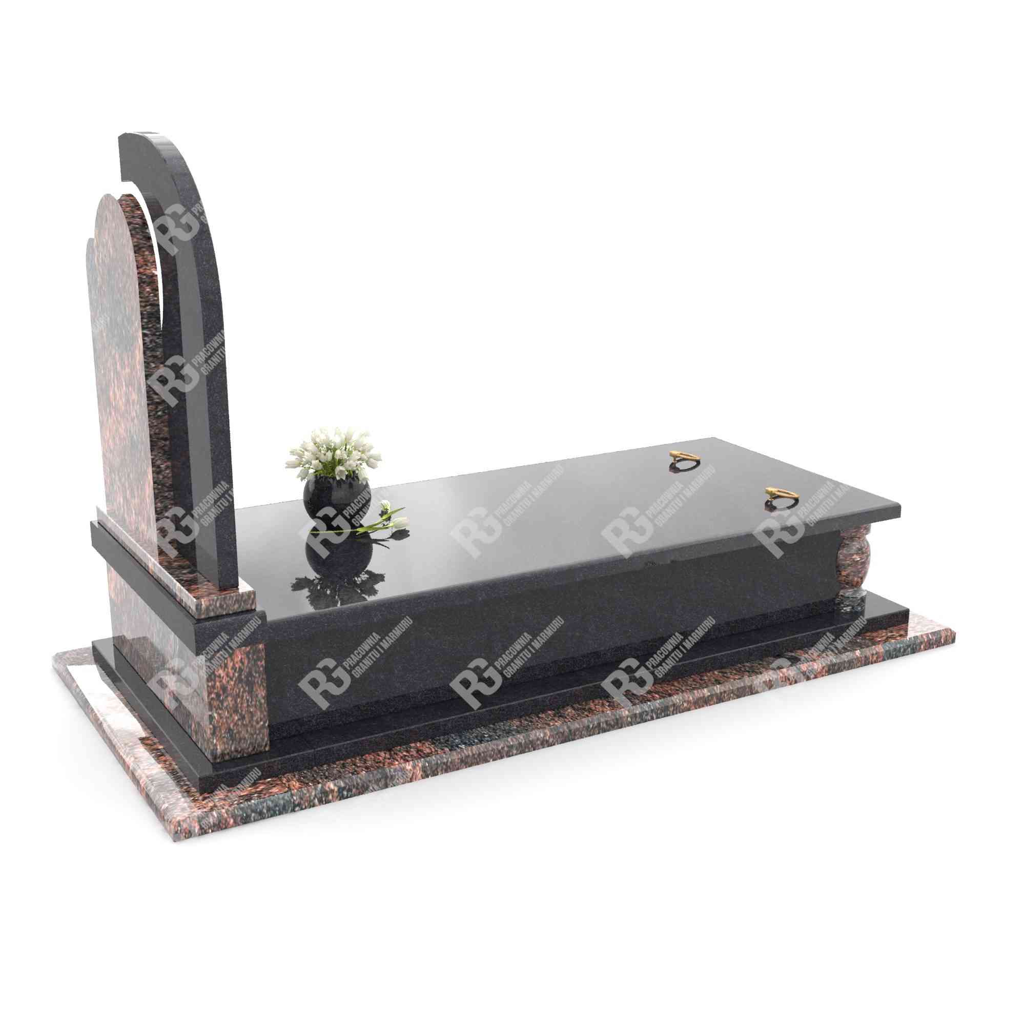 Einzelgrabmal mit Buntglas Jesus K 26+360 – photo №4