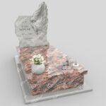 Einzel-Kindergrabstein mit Engelsfigur CK 10 Foto 35