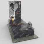 Einzelgrabstein mit Skulptur in Herzform K 3 Foto 39