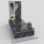 Einzelgrabstein mit Skulptur in Herzform K 3 Foto 40