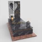 Einzelgrabstein mit Skulptur in Herzform K 3 Foto 41