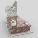Einzel-Kindergrabstein mit Engelsfigur CK 10 Foto 41