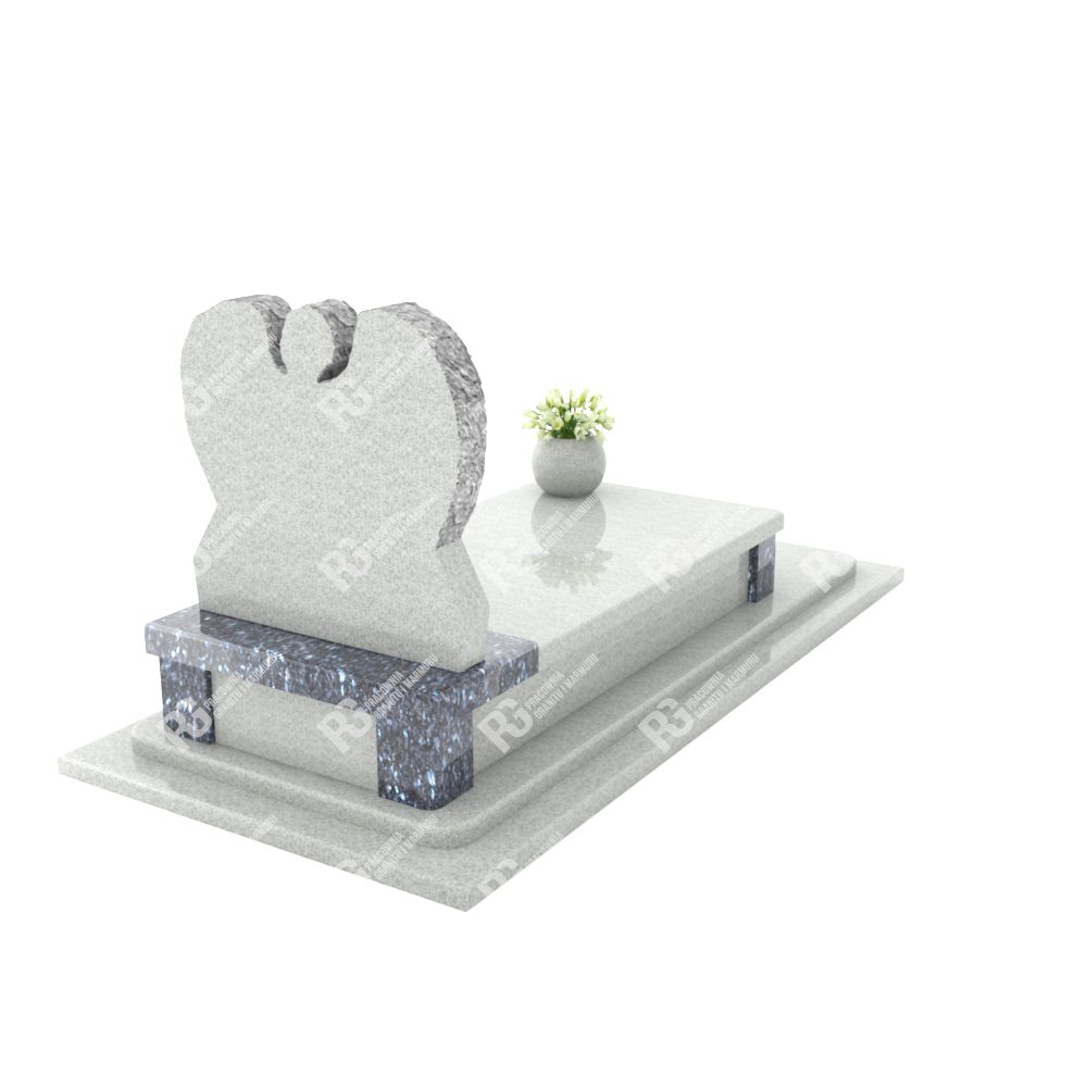 Einzelkindergrabmal mit Skulptur D 10+360 – photo №6