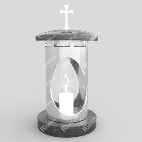 Elegantes Grablicht Zecero 1202 28x15 cm