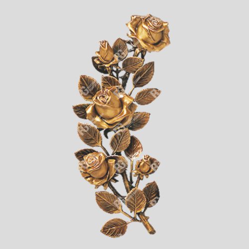 Grabsteindekoration - Grabmalverzierungen - Bronzeelement 29-351.30
