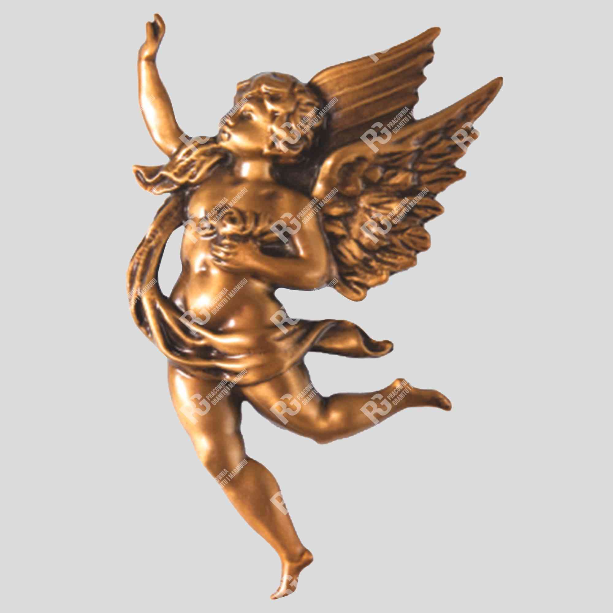 Grabschmuck – Verzierungen für Grabsteine – Bronzeengel 31050.17 Foto 19