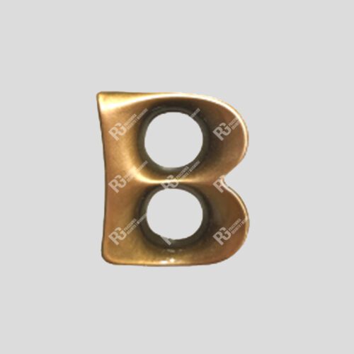 Element aus Bronze LETTERE-B
