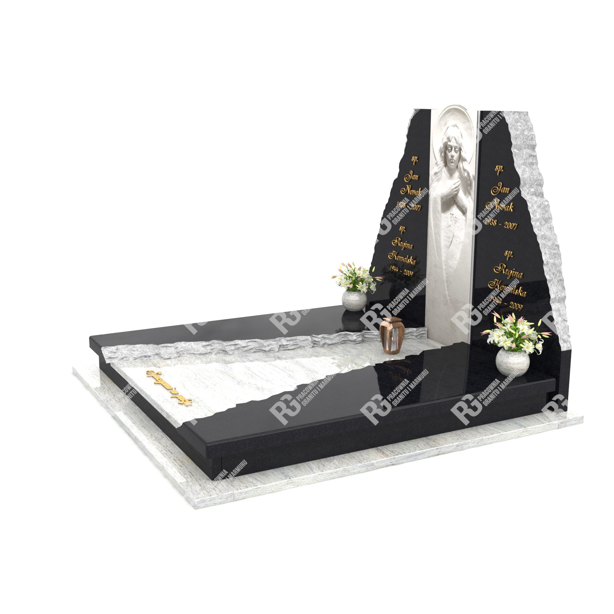 Doppelgrabmal mit Skulptur CK 28+360 – photo №8