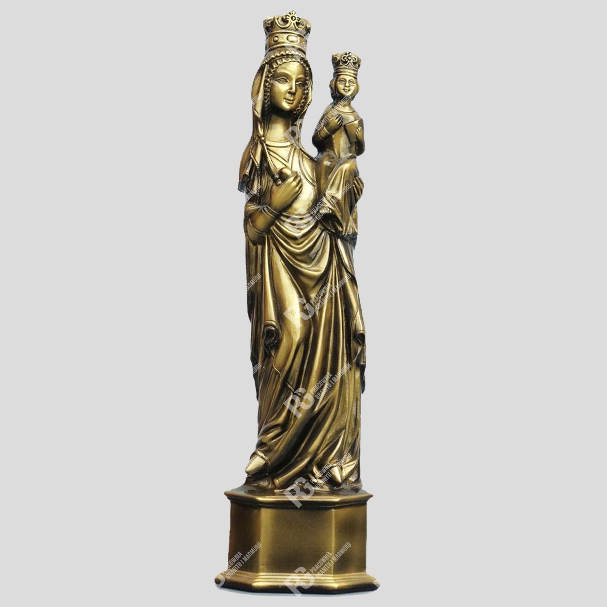 Muttergottesfigur für den Friedhof auf das Grab (Skulptur MBSZ50-BRL) Foto 20
