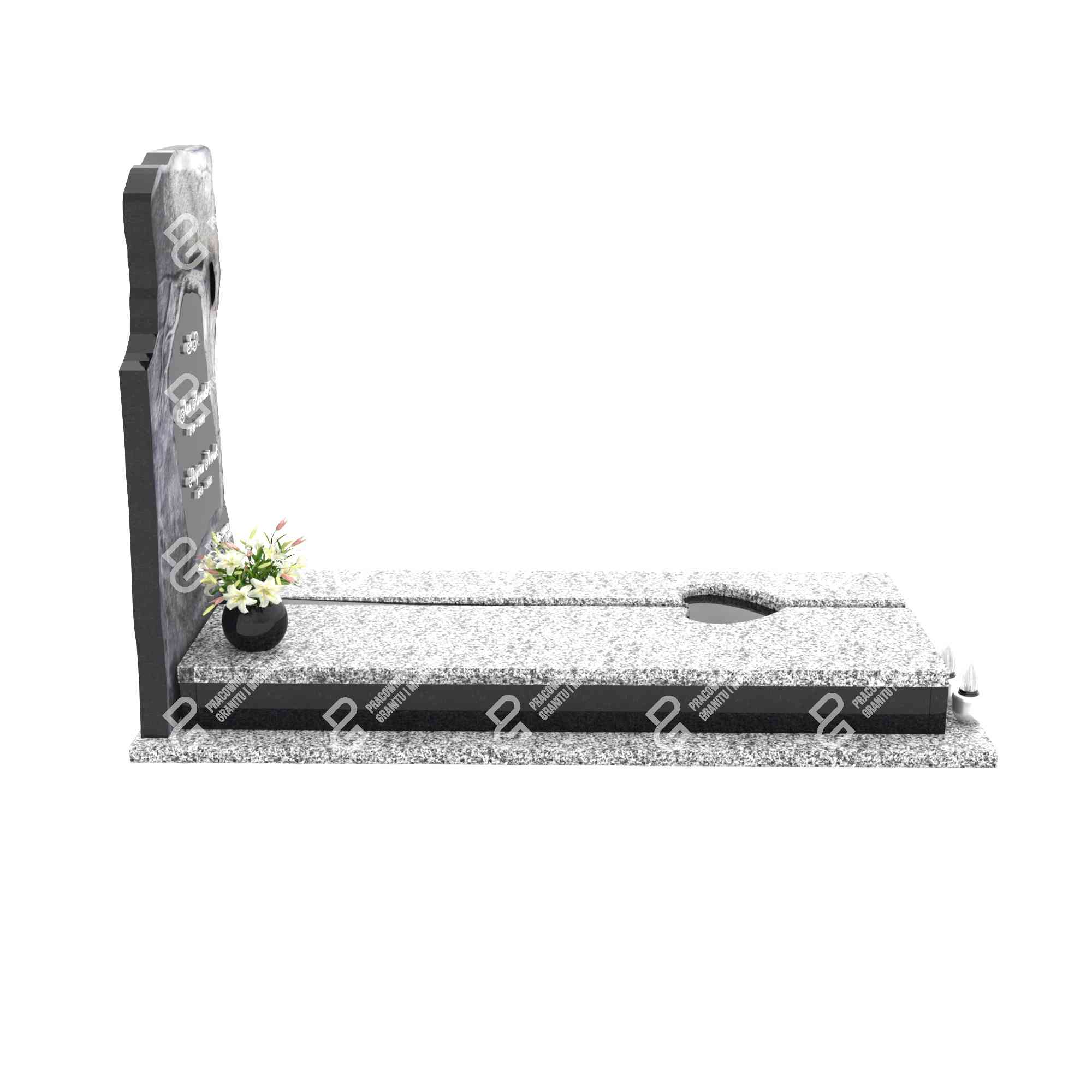 Einzelgrabstein mit Baumskulptur CK 41+360 – photo №11
