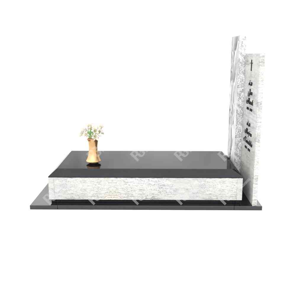 Einzelgrabstein mit Calla-Skulptur CK 21+360 – photo №8
