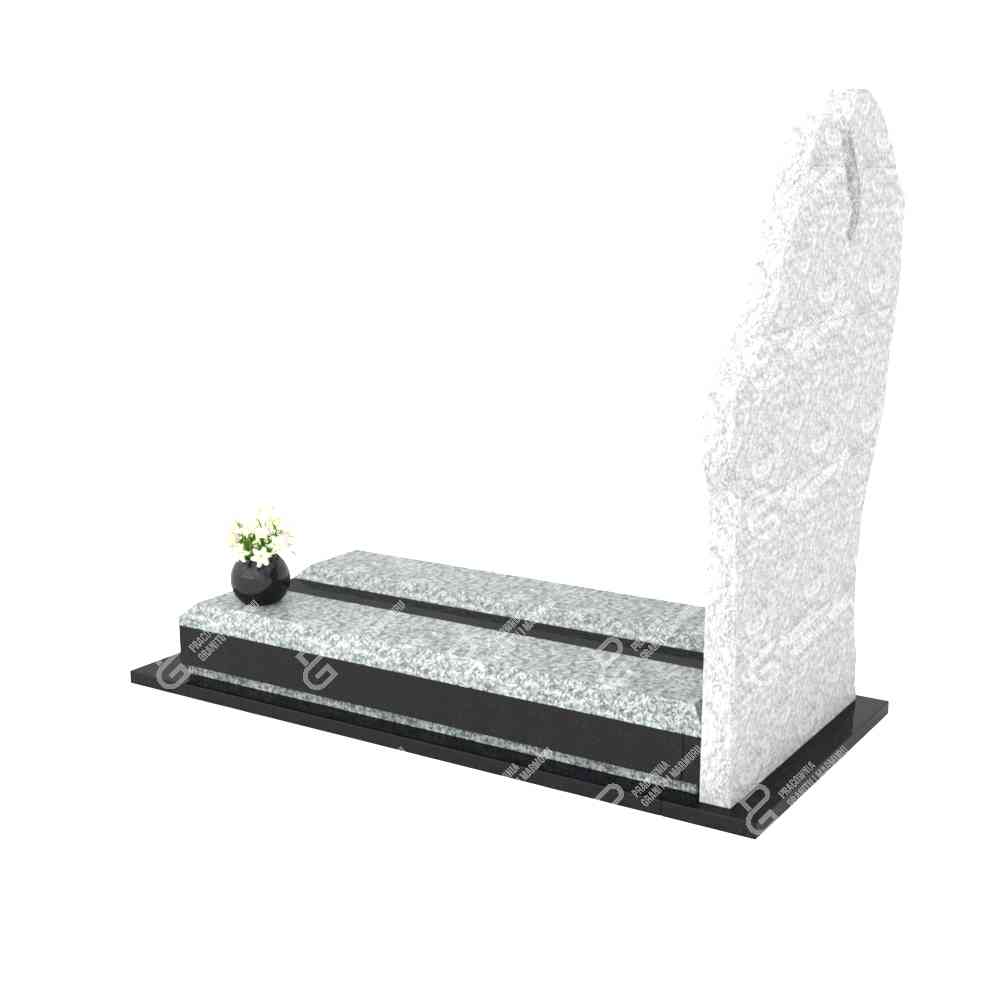 Einzelgrabstein mit Engelsfigur mit Flügeln CK 42+360 – photo №7