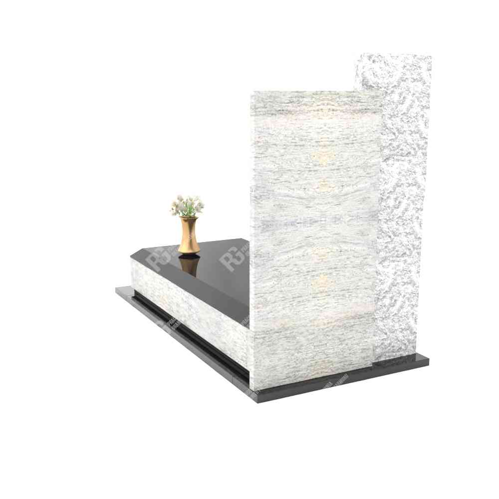 Einzelgrabstein mit Calla-Skulptur CK 21+360 – photo №6