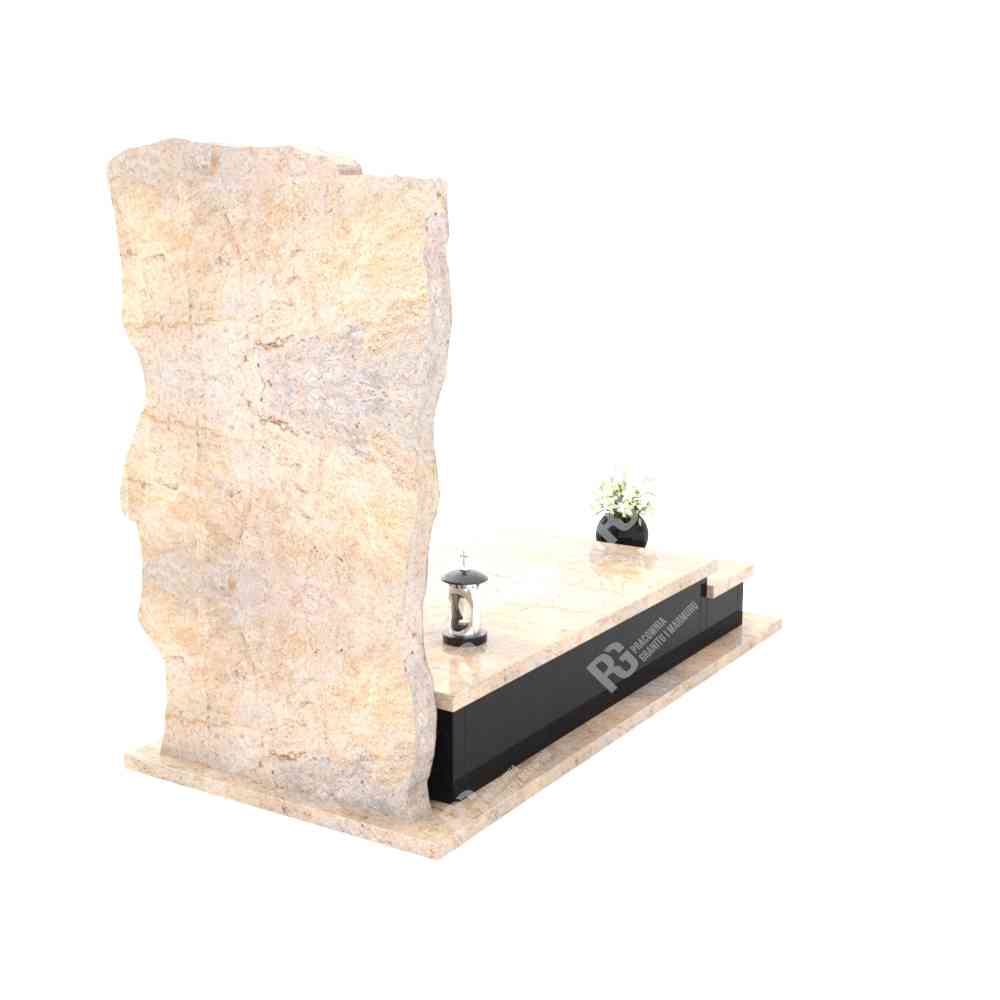 Moderner Einzelgrabstein mit Skulptur CK 31+360 – photo №4