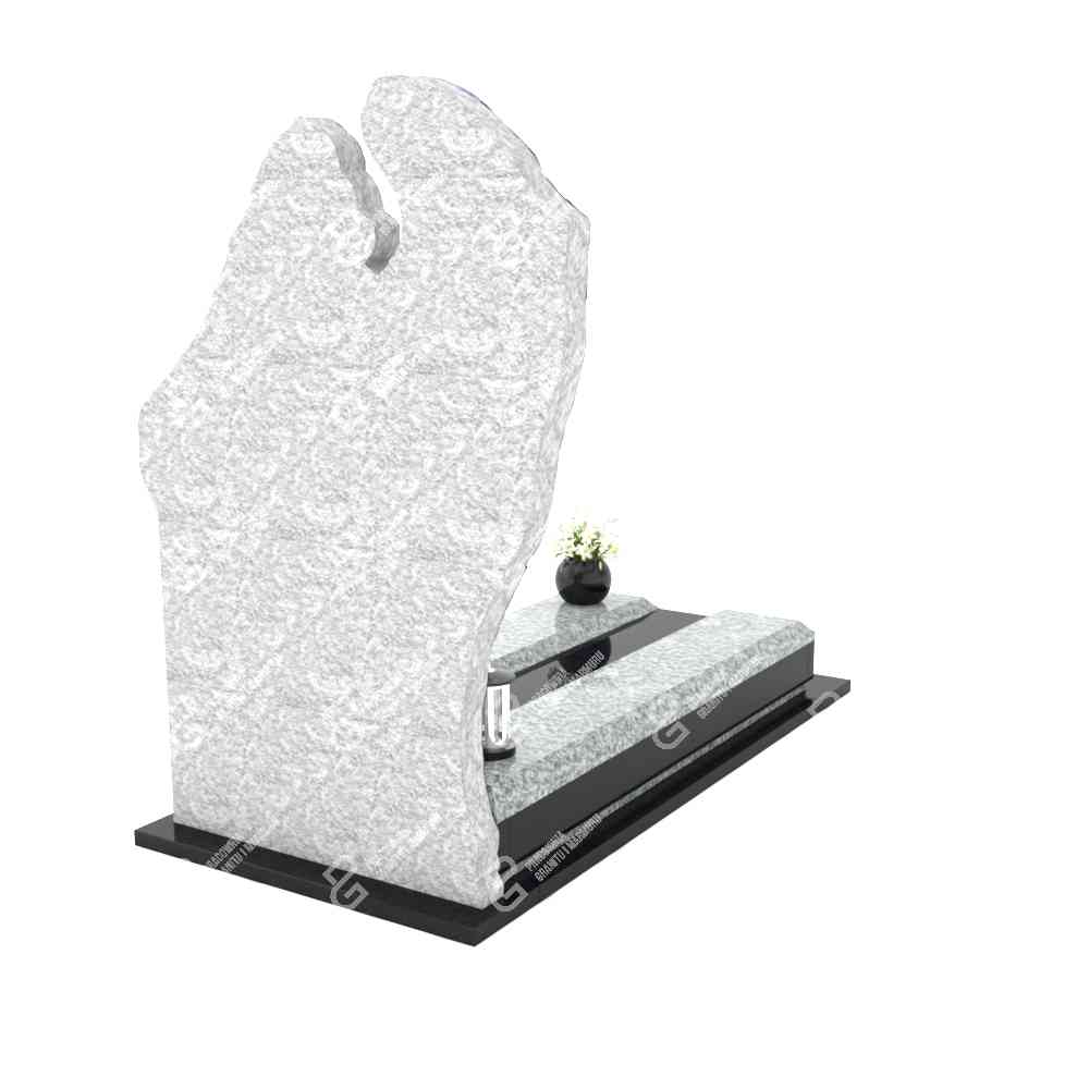 Einzelgrabstein mit Engelsfigur mit Flügeln CK 42+360 – photo №4