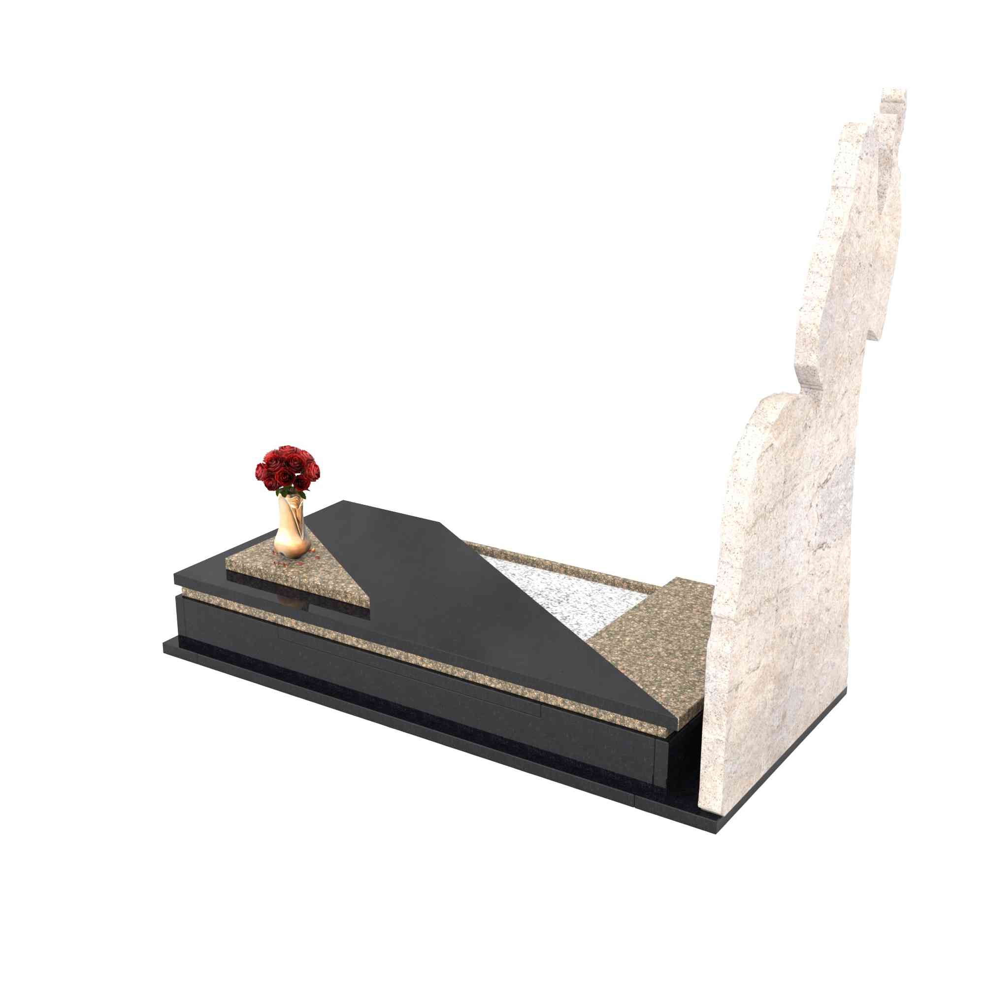 Einzelgrabstein mit Skulptur von Jesus Christus CK 44+360 – photo №4