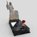 Einzelgrabstein mit Skulptur von Jesus Christus CK 44 Foto 34