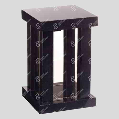 Elegantes Grablicht (L 16 14x14x22 cm)