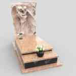Moderner Einzelgrabstein mit Skulptur CK 31 Foto 35