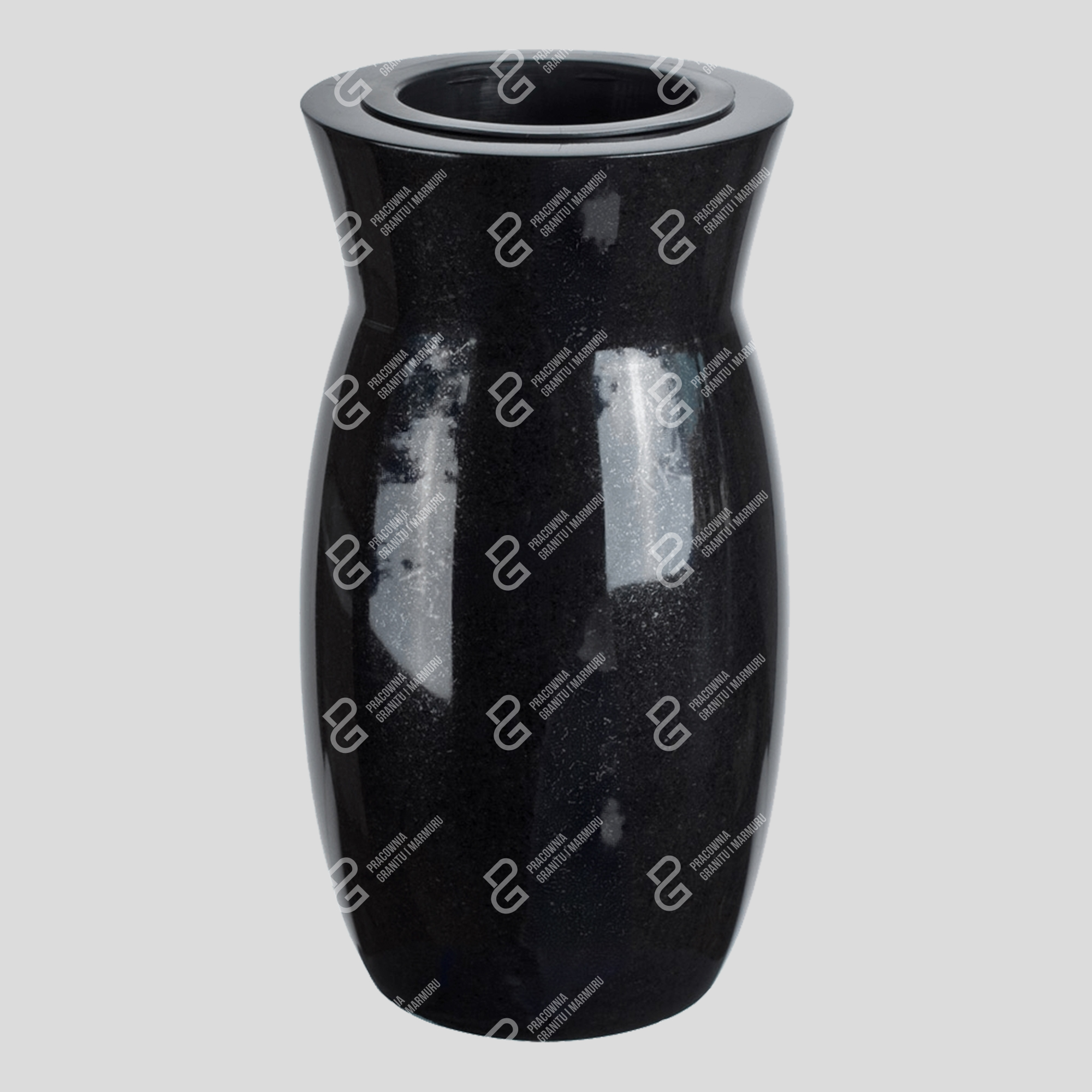 Granitvase für Grabstein (Gedrehte Vase W10 14.5×28) Foto 19
