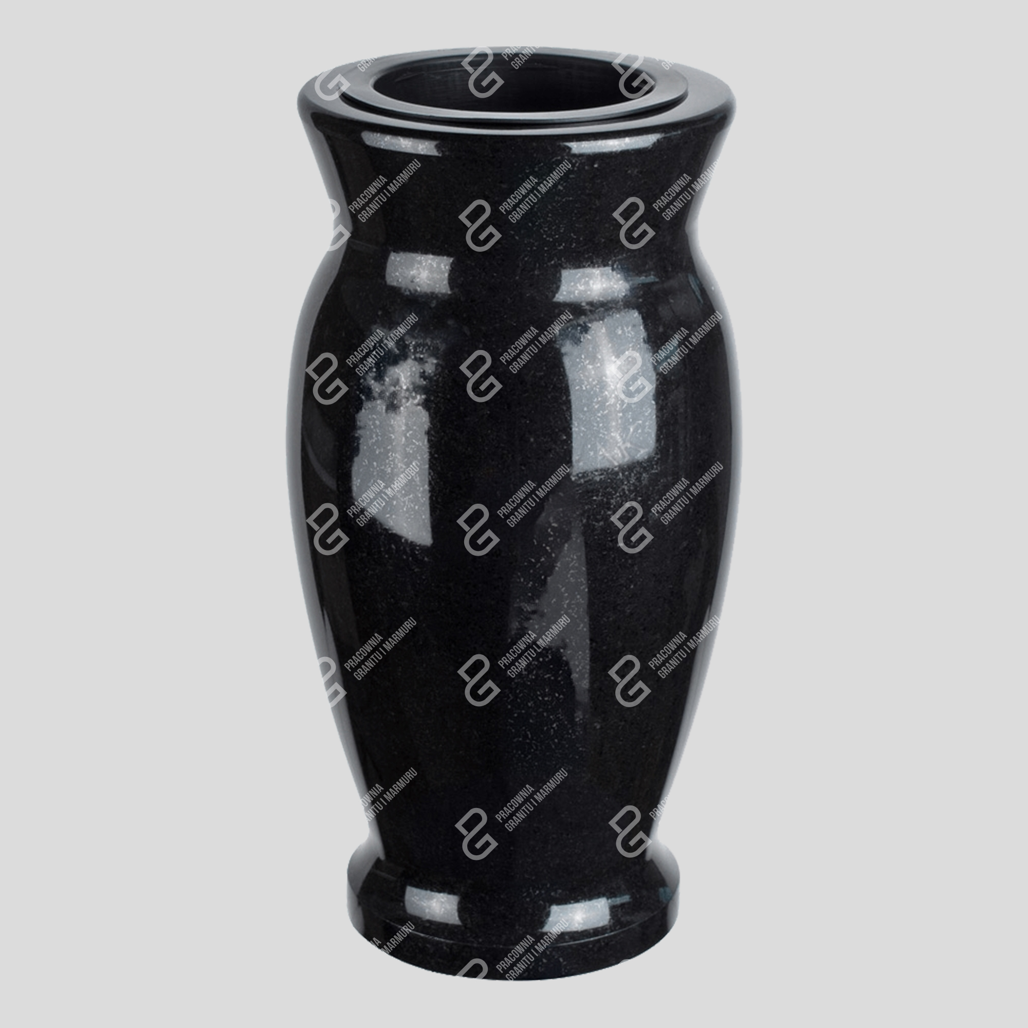 Granit-Grabvase (Gedrehte Vase W11 14.5×28) Foto 19