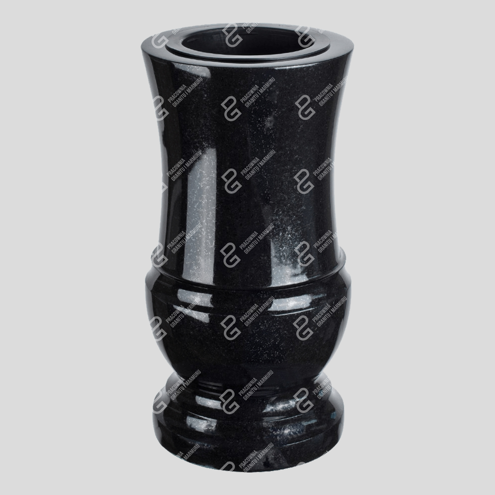 Grabvase aus Granit (Gedrehte Vase W3 14.5×28) Foto 19