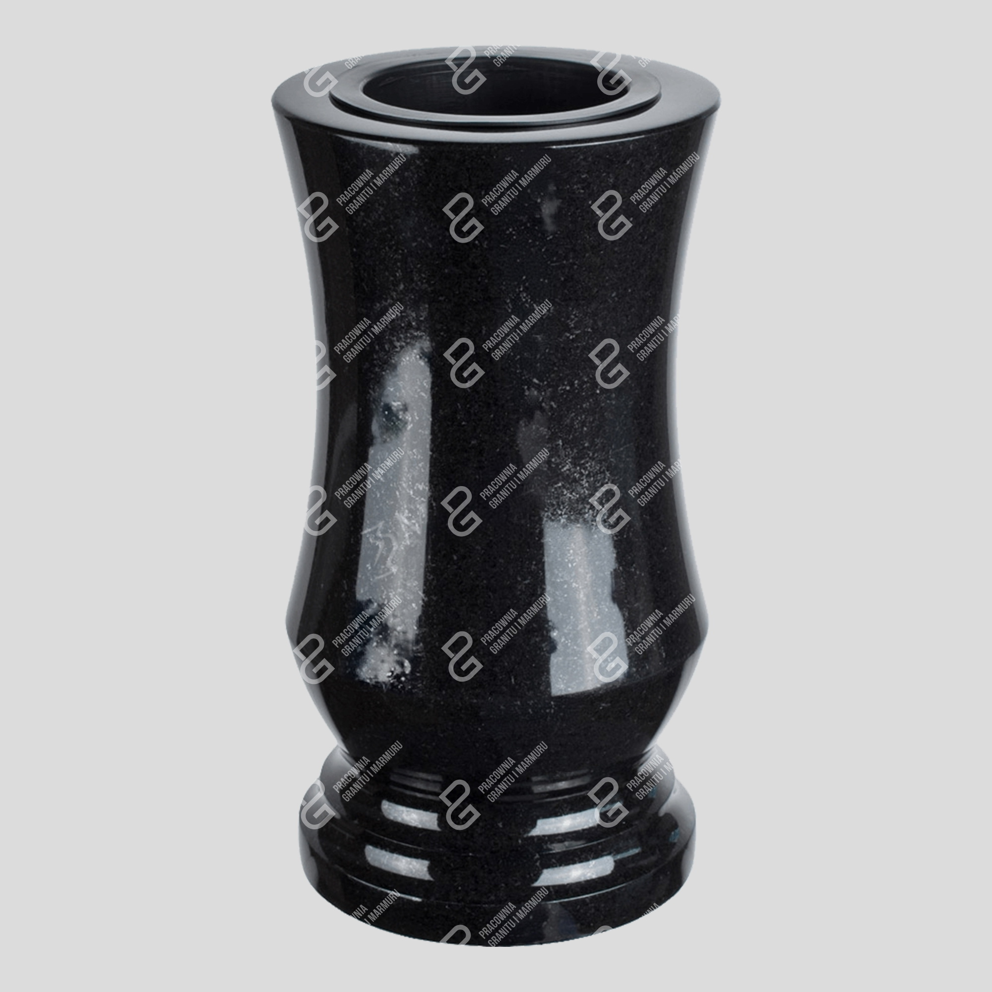 Grabvase aus Granit (Gedrehte Vase W5 14.5×28) Foto 19