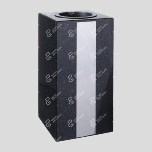 Grabvase aus Granit (Vase WK 12 15x15x29)
