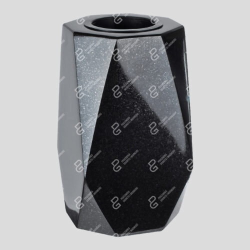Granit-Friedhofsvase (Vase WK 2 15x15x29)