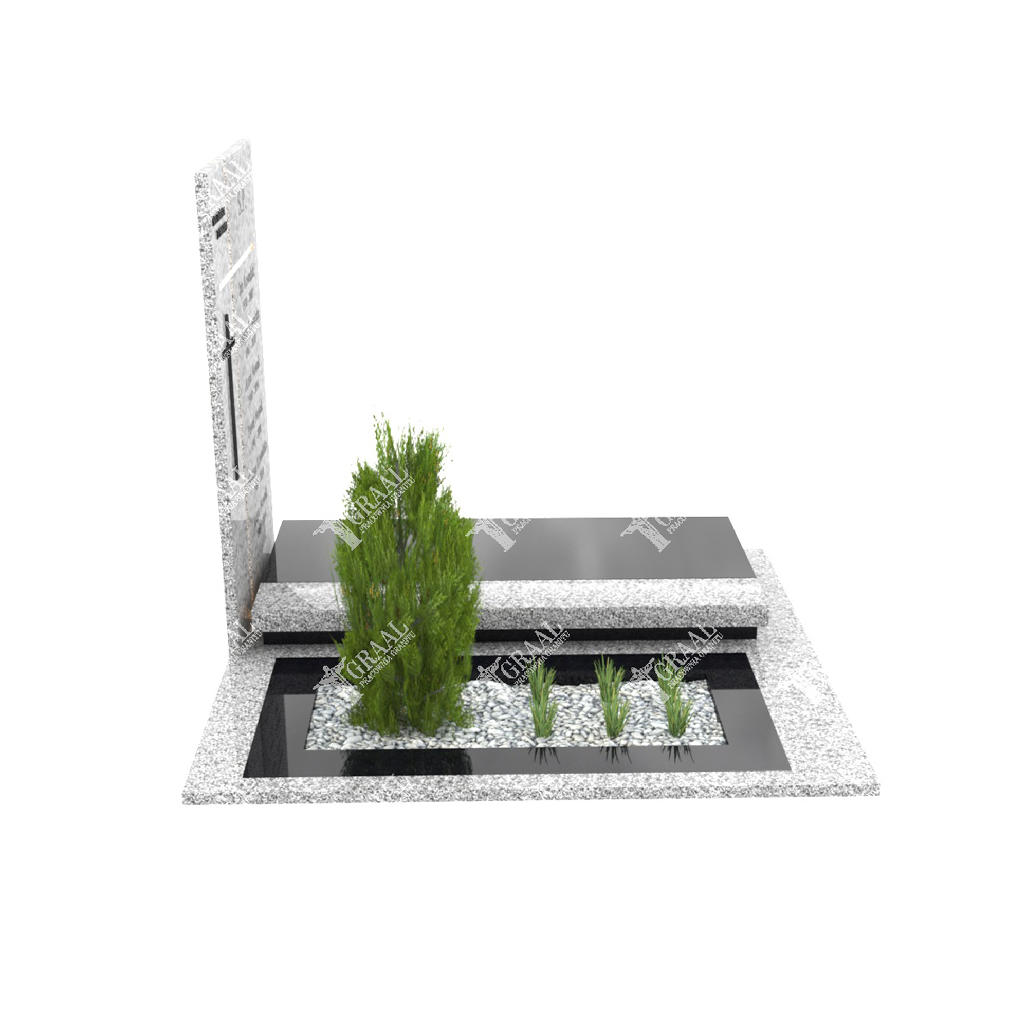 Modernes Einzelgrabmal N 3+360 – photo №11