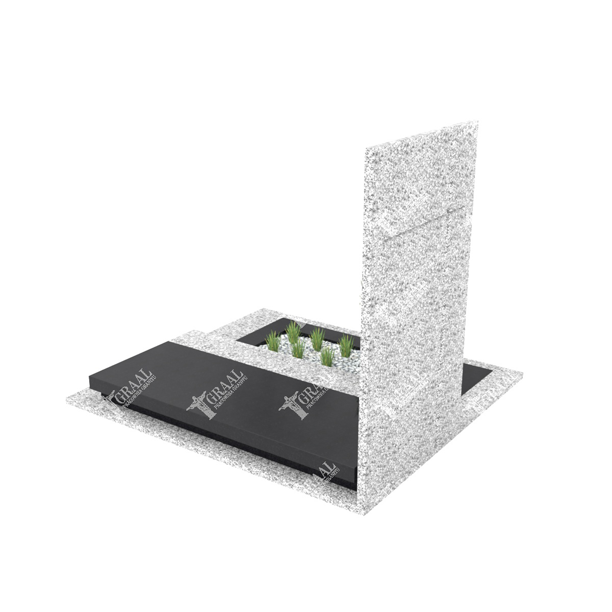 Modernes Einzelgrabmal N 3+360 – photo №4