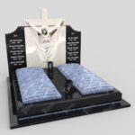 Doppelgrabmal mit Skulptur Jesu Christi СK 57 Foto 36