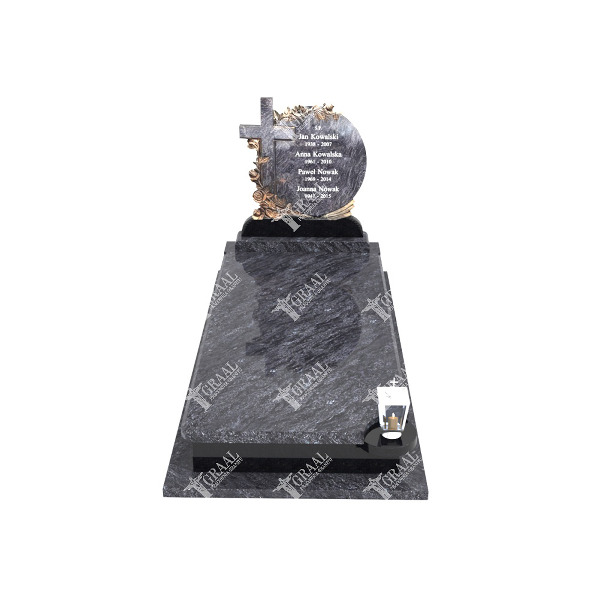 Einzelgrabstein mit Skulptur CK 66+360 – photo №9