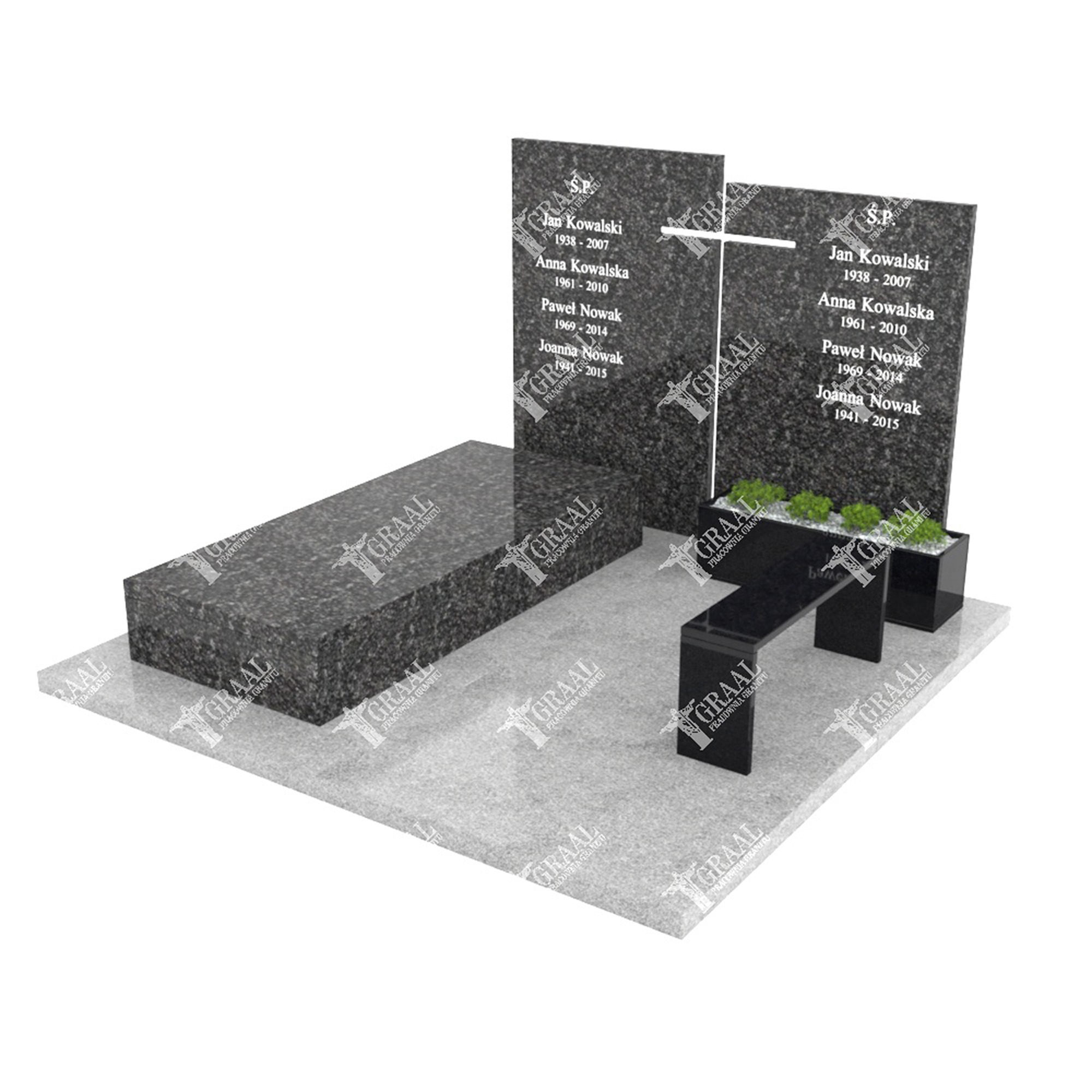 Doppelgrabstein KD 50+360 – photo №9