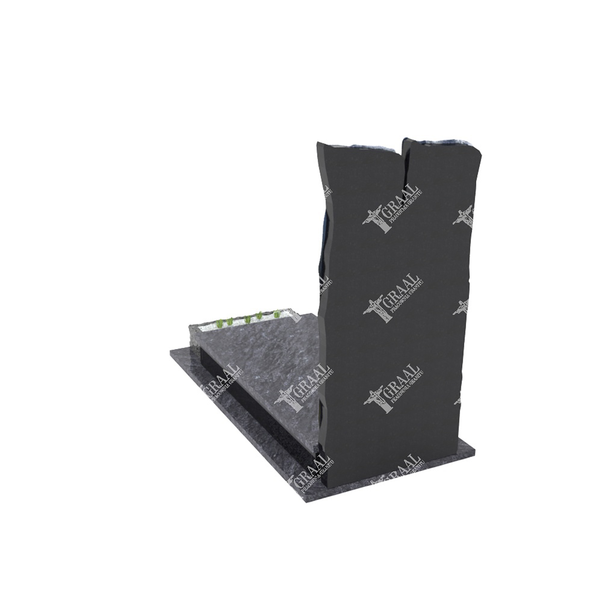 Einzelgrabmal mit Skulptur in Herzform CK 61+360 – photo №4