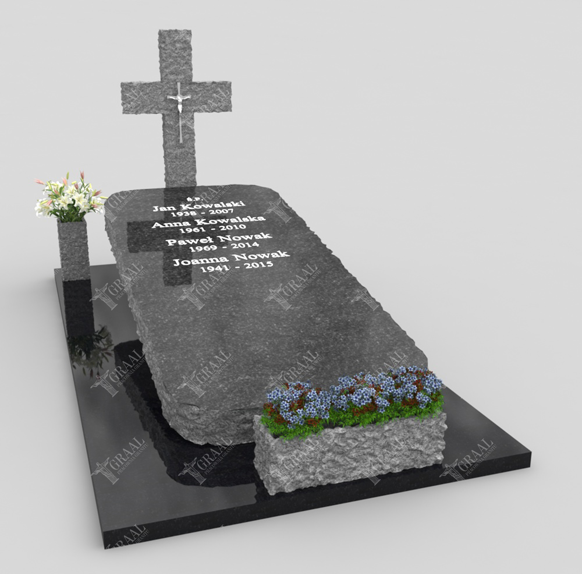 Einzelgrabmal mit Skulptur CK 68 Foto 33