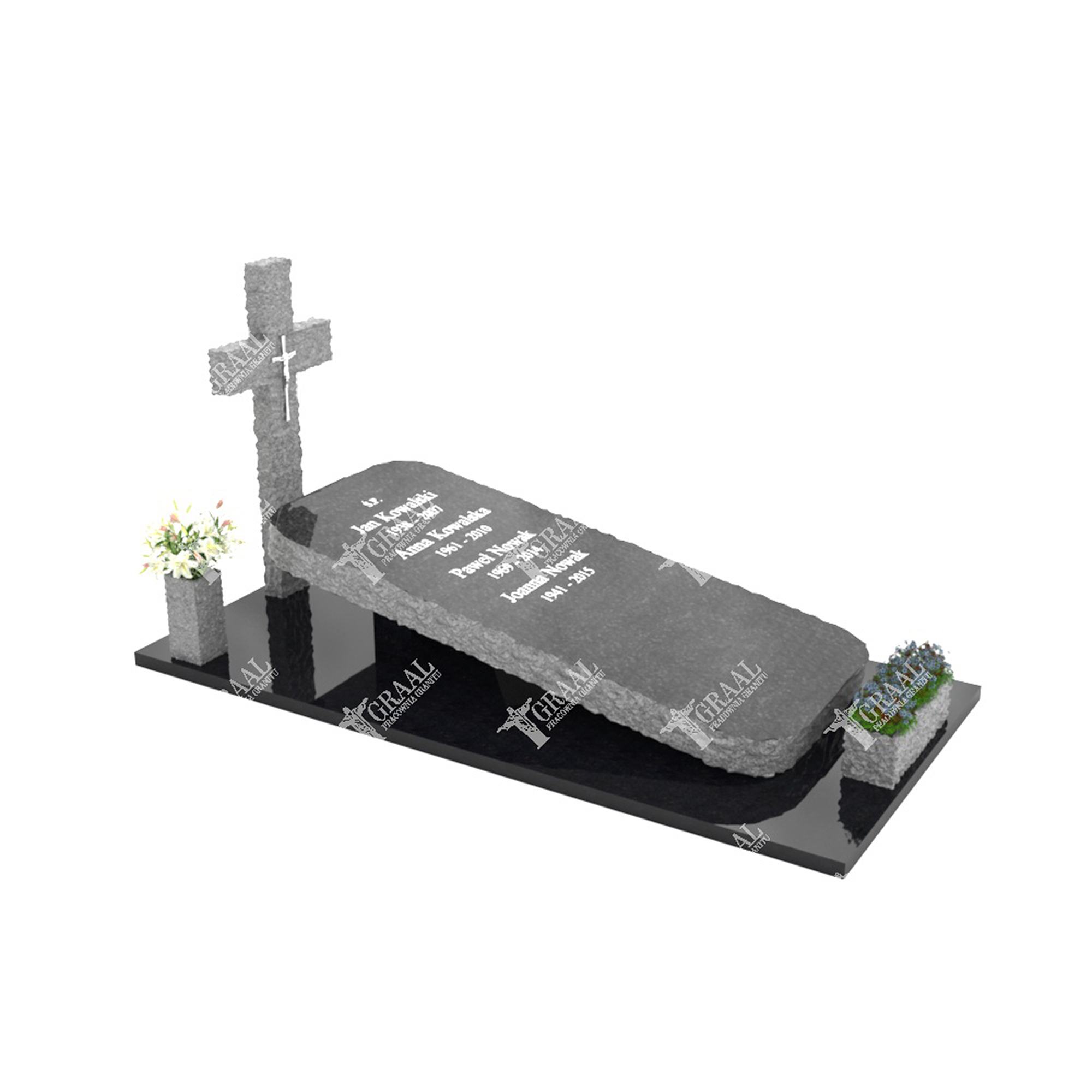 Einzelgrabmal mit Skulptur CK 68+360 – photo №11