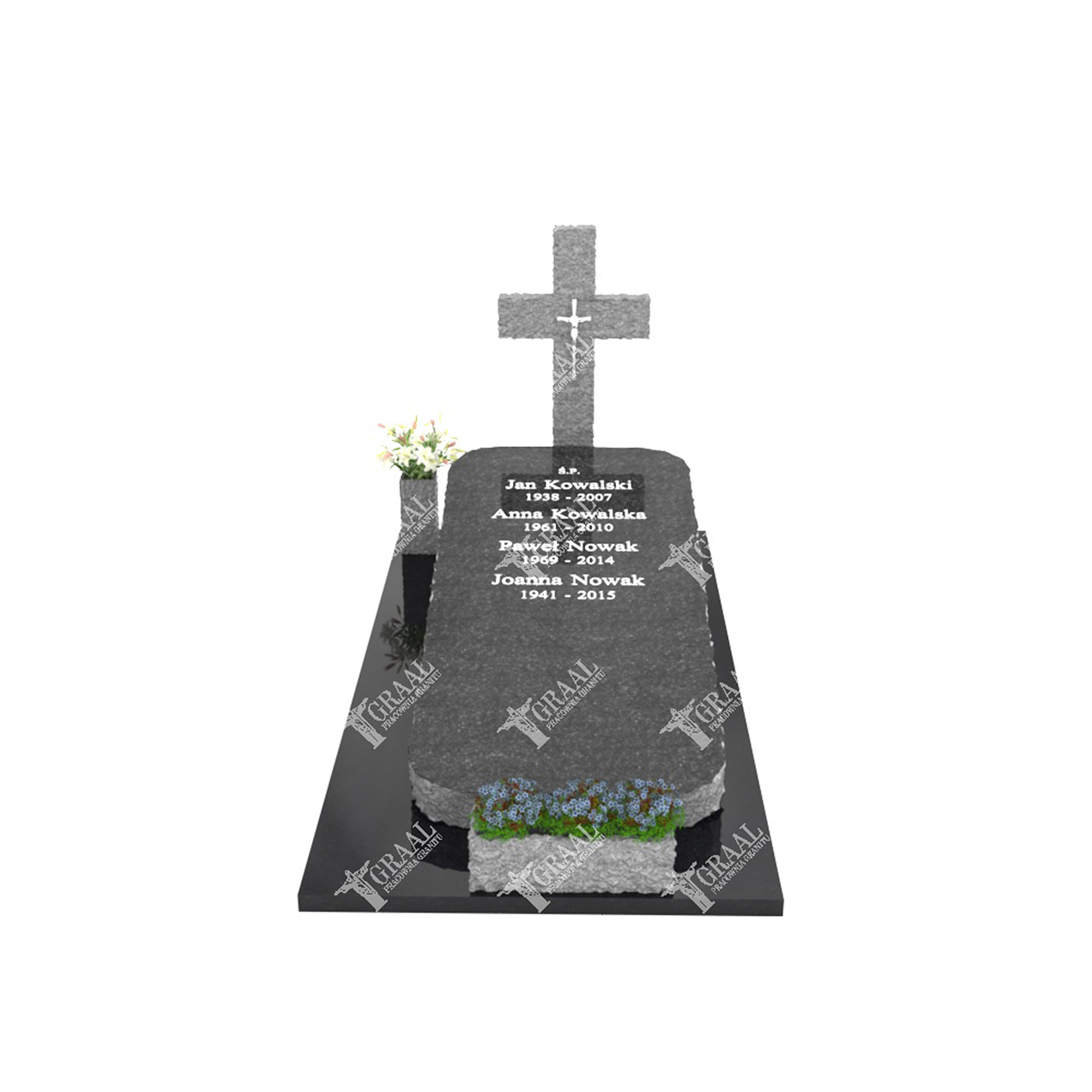 Einzelgrabmal mit Skulptur CK 68+360 – photo №9