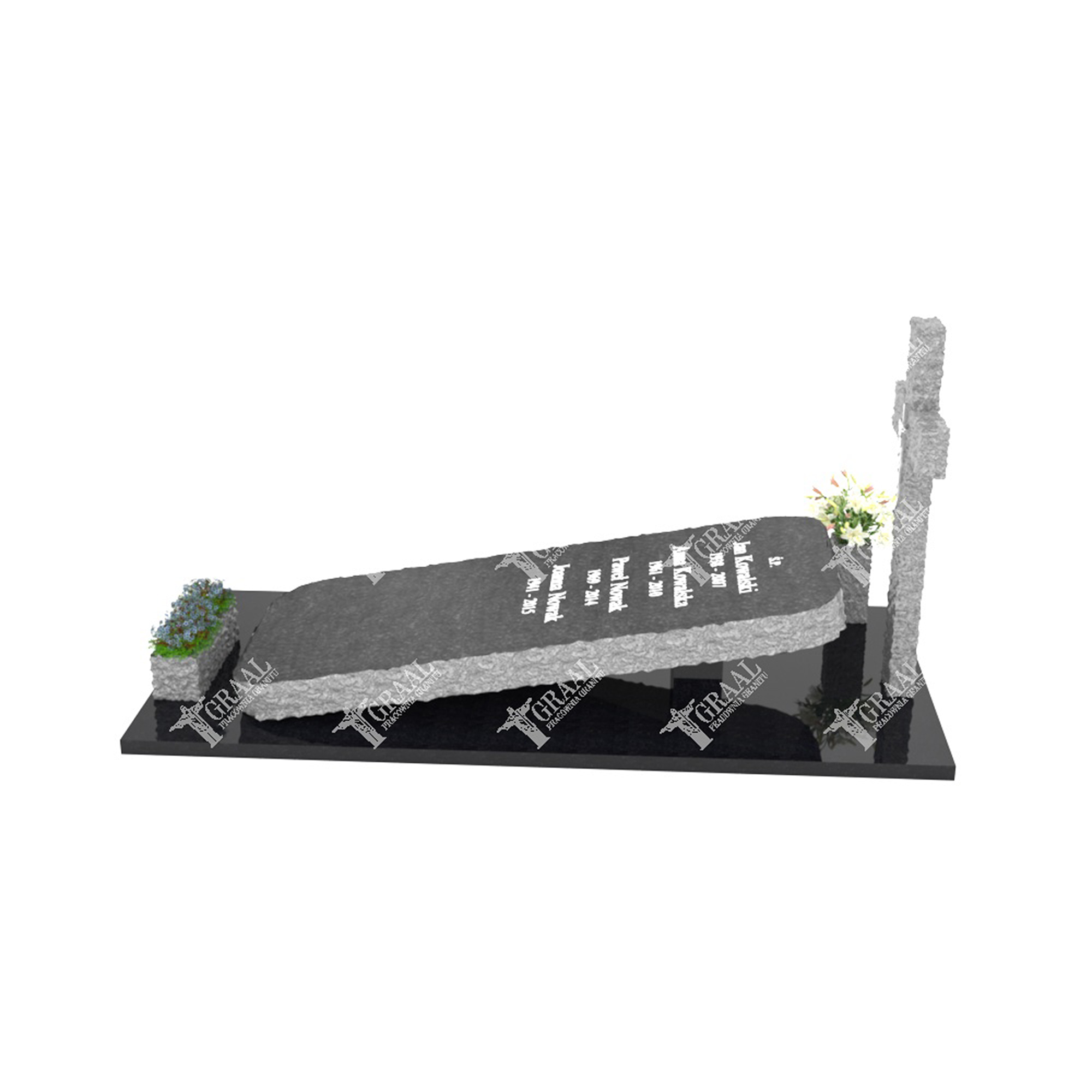Einzelgrabmal mit Skulptur CK 68+360 – photo №6