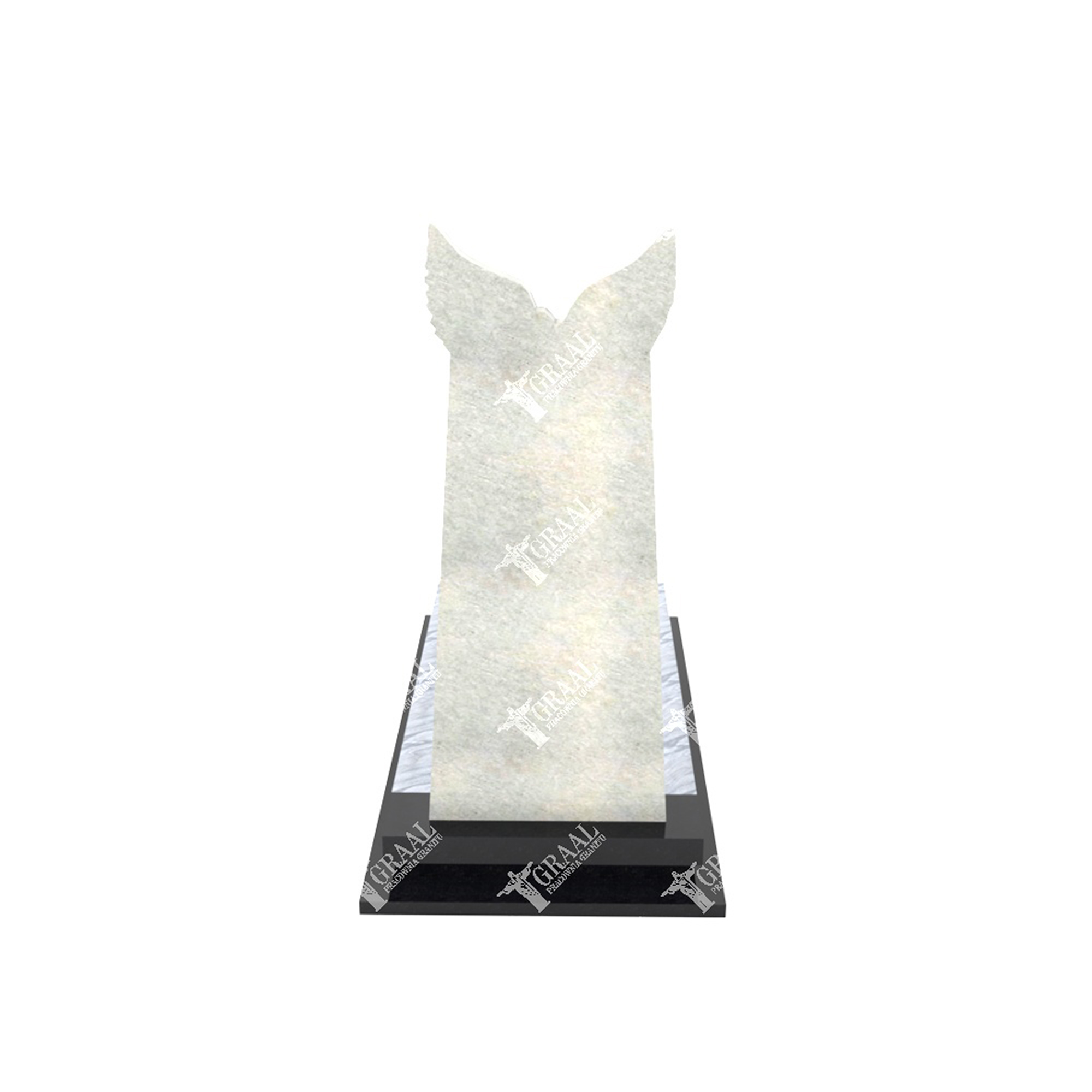 Kindergrabstein aus Marmor mit Taubenskulptur D 14+360 – photo №3