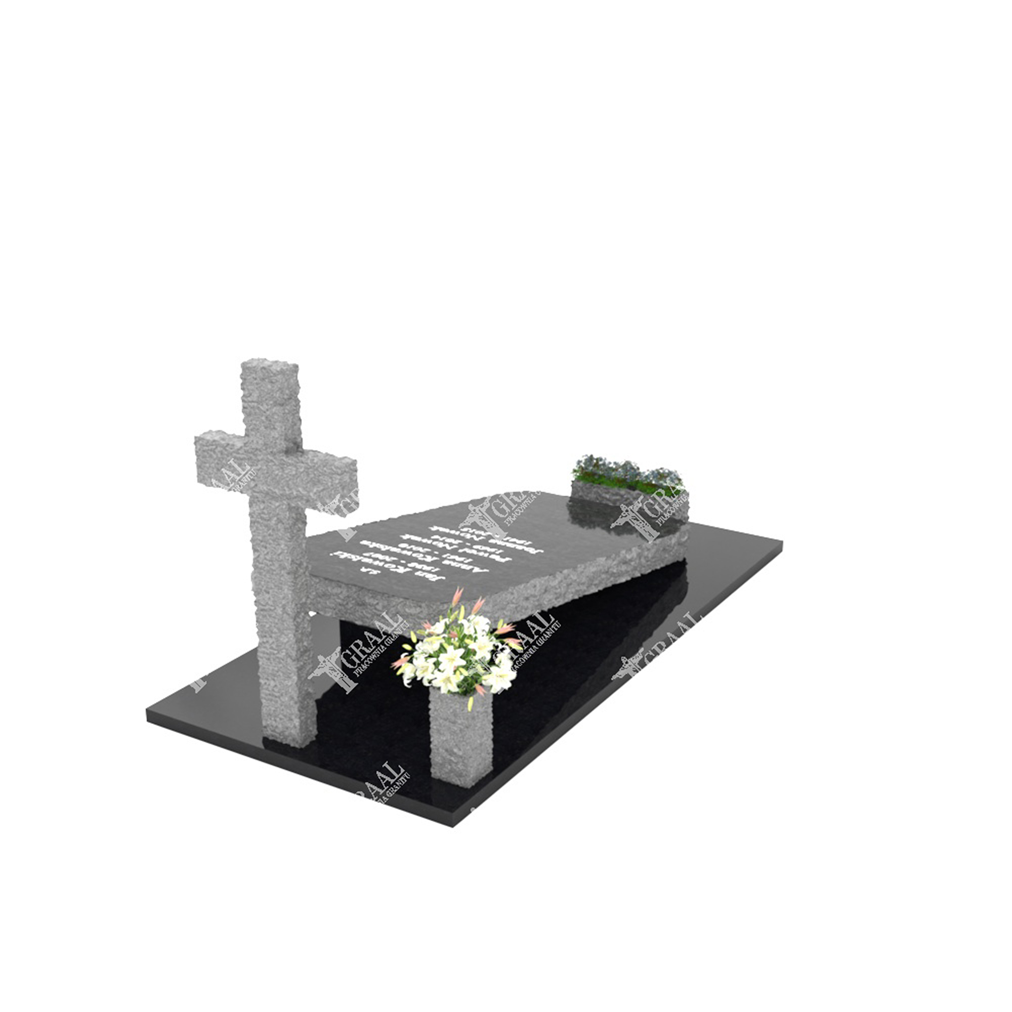 Einzelgrabmal mit Skulptur CK 68+360 – photo №2