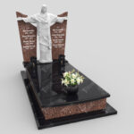 Einzelgrabstein mit Skulptur von Jesus Christus K 166 Foto 36
