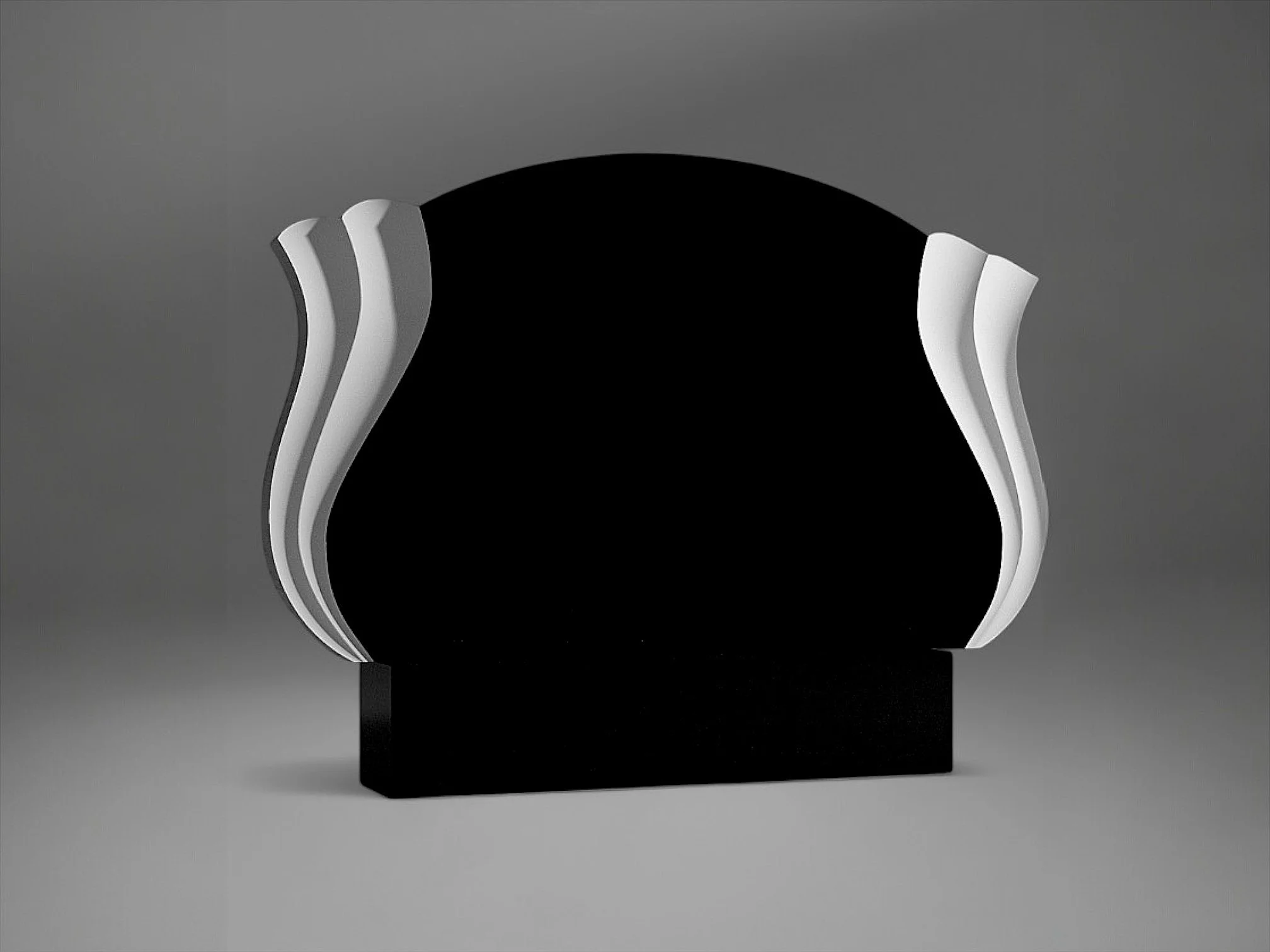 Moderne Granit-Grabtafel mit einzigartigem Gravurmuster A118 – Eleganz und außergewöhnliches Design Foto 19
